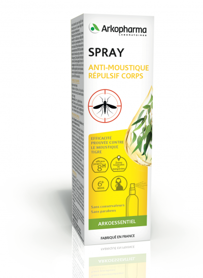 ARKOPHARMA  Arkoessentiel - Spray r&eacute;pulsif anti-moustiques 60ml