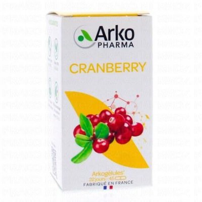 ARKOPHARMA  Arkog Cranberryne - 45 Gel. - Pot 45 g&eacute;lules