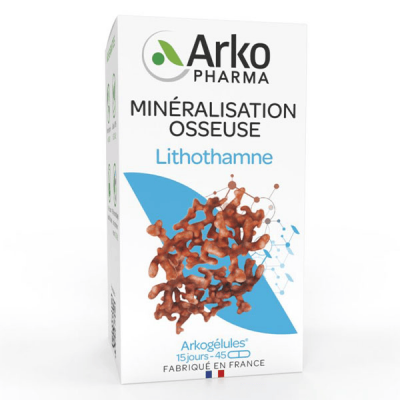ARKOPHARMA  Arkog Lithothamne 45 g - Basidol - Bo&icirc;te 45 g&eacute;lules