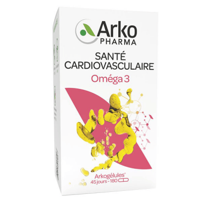 ARKOPHARMA  Arkog Omega3 Orig.mar.180 Caps - Bo&icirc;te 180 capsules