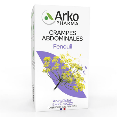 ARKOPHARMA  Arkogelules Fenouil - 45 G&eacute;lules