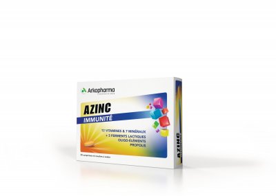 ARKOPHARMA  Azinc Immunit&eacute; 30 Comprim&eacute;s