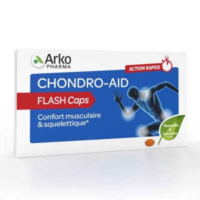 ARKOPHARMA  Chrondro-Aid Flash Caps 10 capsules