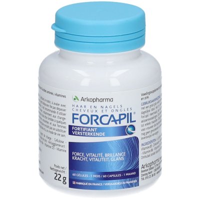 ARKOPHARMA  Forcapil Cheveux Et Ongles 60 G&eacute;lules