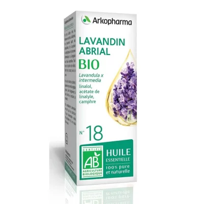 ARKOPHARMA  Huile Essentielle n&ordm;18 Lavandin Abrial BIO 10ml