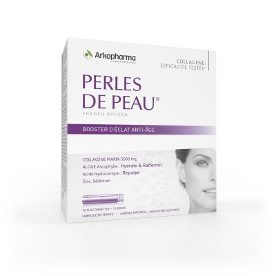 ARKOPHARMA  Perles de Peau Radiance 10 Flaconnettes de 25 ml Nouveau