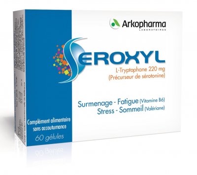 ARKOPHARMA  Seroxyl l-tryptophane b6 boite de 60 g&eacute;lules