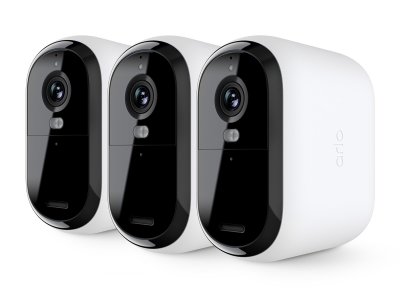 ARLO  Essential Cam&eacute;ra de s&eacute;curit&eacute; 3 XL 2K, pack de 3 - Neuf