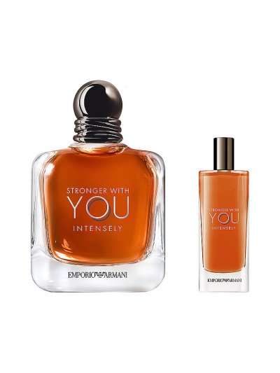 ARMANI Coffret Cadeau - Stronger With You Intensely Set 100ml / 15ml