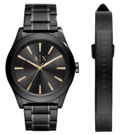 ARMANI EXCHANGE  - Set de montres Acier inoxydable Bijoux 1 unit&eacute;