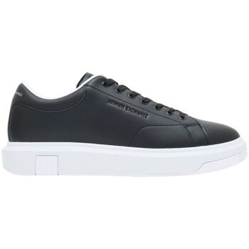 ARMANI EXCHANGE  Venice avec Logo en Relief, Basket Homme, Noir, 40 EU