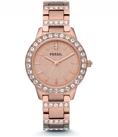 FOSSIL Armani Exchange Women's 34mm Jesse Rose Stainless Steel Watch