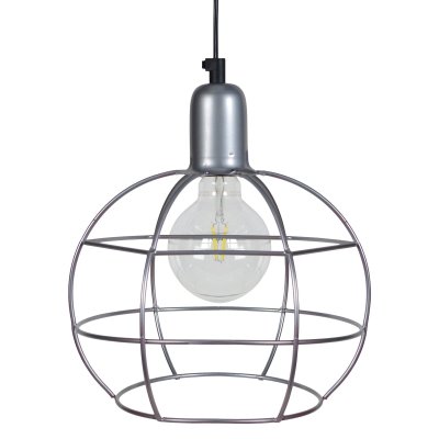 TOSEL ARMILARE - Suspension globe m&eacute;tal aluminium