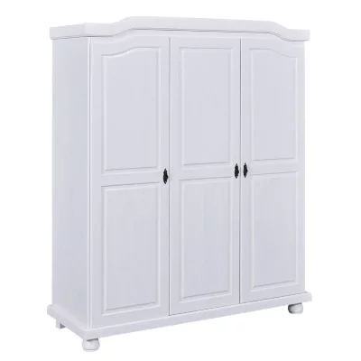 Armoire Bastian 3 portes blanc 