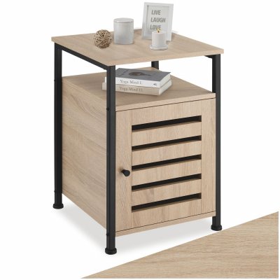 Armoire d&acute;appoint CORK Meuble de rangement Style Vintage