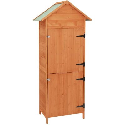 VIDAXL Armoire De Rangement De Jardin Marron 79x49x190 Cm