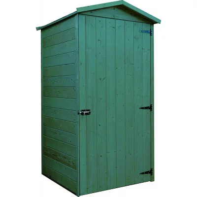 SOLID Armoire de rangement - Pin europ&eacute;en - Vert - Epaisseur 12mm - 90x96cm