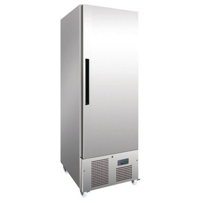 POLAR Armoire R&eacute;frig&eacute;r&eacute;e N&eacute;gative - 440 Litres Inox - 