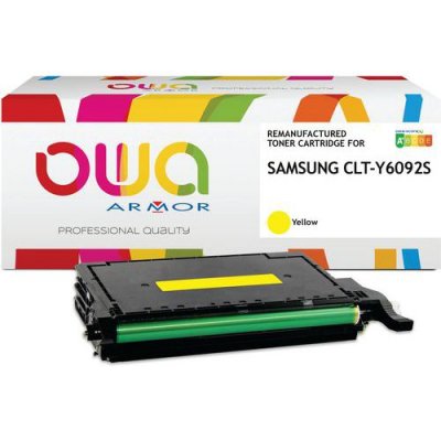 OWA Armor - jaune - compatible - cartouche de toner (alternative pour : Samsung CLT-Y6092S)