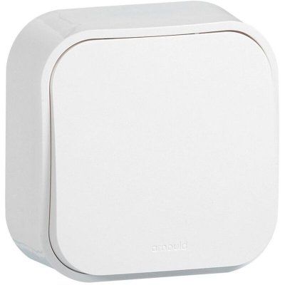 ARNOULD  54200 Interrupteur ou Va-et-Vient Saillie Profil Eco, Blanc