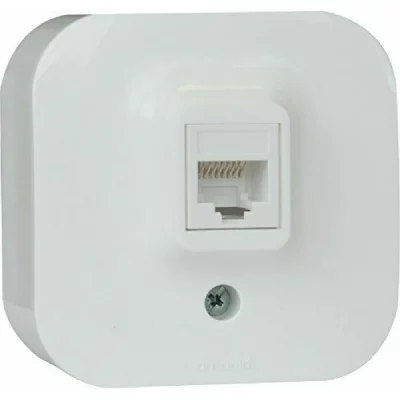 ARNOULD  - Prise RJ 45 multim&eacute;dia cat. 5 saillie Profil Eco - Blanc