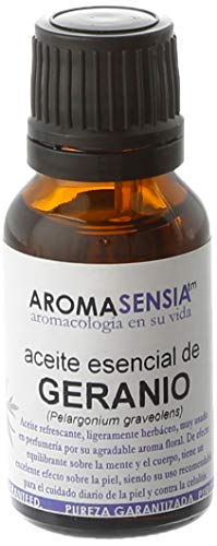 AROMASENSIA  Geranio Huile essentielle 15 ml. 1 unit&eacute; de 400 g.