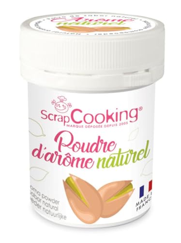 SCRAPCOOKING Ar&ocirc;me alimentaire naturel en poudre Pistache -  {couleur}