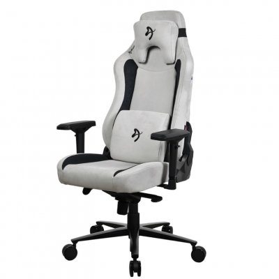 AROZZI  Vernazza Supersoft Fabric Gaming Chair Gris