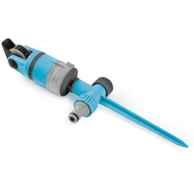 CELLFAST Arroseur multisectoriel arroseur fonctionnel ""52-060"" avec pic de terre turquoise