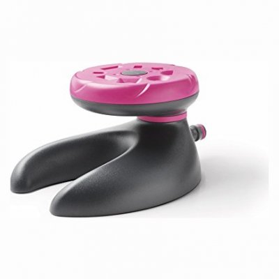 G&F Arrosseur circulaire 8 zones driver sur base - Rose - GF
