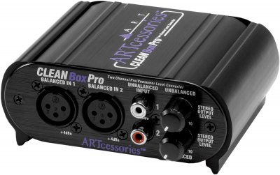 ART  cleanboxpro convertisseur de niveau &agrave; double canal