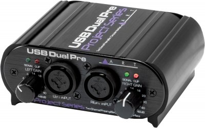 ART  USB Dual Pre PS 2-Channel Preamp