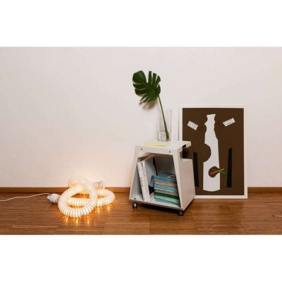 ARTEMIDE  - Boalum LED lampe de table et de sol, &Oslash; 6 x L 200 cm, blanc