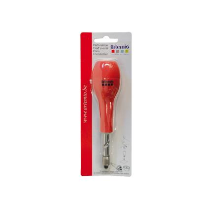 ARTEMIO  10003025 Perforateur 3 Pointes 2, 3, 4 mm de diam&egrave;tre