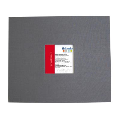 ARTEMIO  Album avec fen&ecirc;tre Anthracite 215 x 255 20 Pochettes
