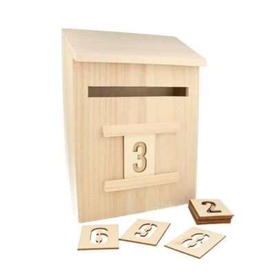 ARTEMIO  Calendrier de l'Avent Bo&icirc;te aux Lettres