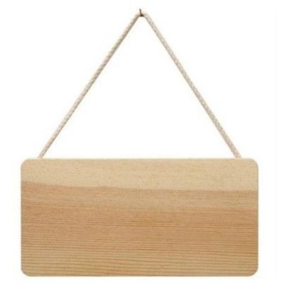 ARTEMIO  Plaque en Bois &agrave; Suspendre et &agrave; D&eacute;corer 21 x 1 x 11 cm