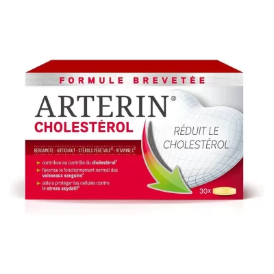 ARTERIN  Cholest&eacute;rol 30 Comprim&eacute;s - Bo&icirc;te 30 comprim&eacute;s