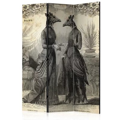 Artgeist Paravent 3 volets - Conversation [Room Dividers] 135x172