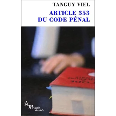 Article 353 du code p&eacute;nal (Poche)
