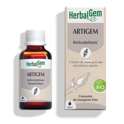 HERBALGEM Artigem Bio Flacon compte gouttes  Gemmobase