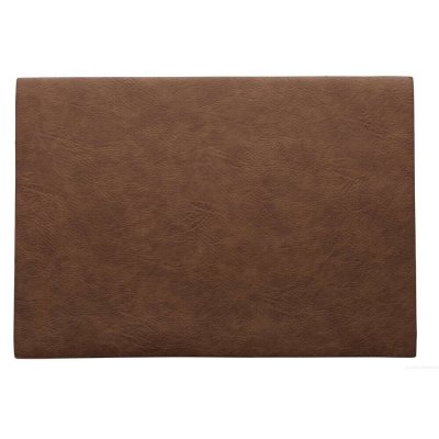 ASA  Vegan Leather Set de Table en polyur&eacute;thane Caramel 46 x 33 cm