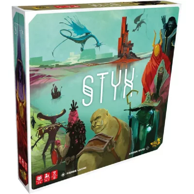 ASMODEE ASDPASTYX01FR Jeu de soci&eacute;t&eacute; STYX ench&egrave;res & bluff 2-6 joueurs 45 min