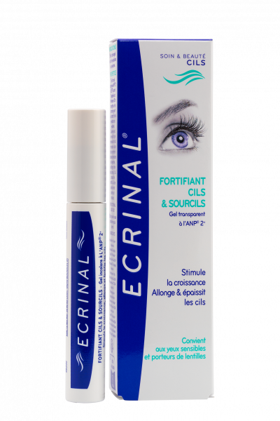 ECRINAL Asepta  - Gel fortifiant cils et sourcils, 8ml