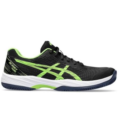 ASICS  Homme Gel-Game 9 Padel Sneaker, Black Electric Lime, 44 EU
