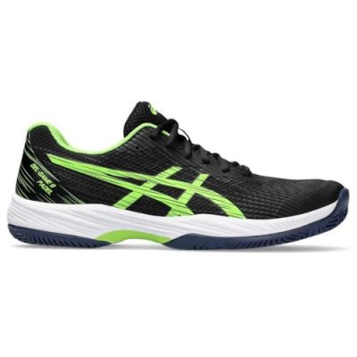 ASICS  Homme Gel-Game 9 Padel Sneaker, Black Electric Lime, 46 EU