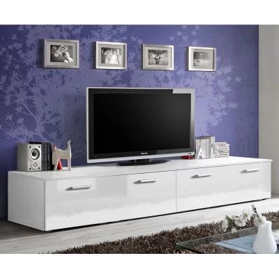 PARIS PRIX ASM Banc TV - Duo - 200 Cm X 35 Cm X 45 Cm - Blanc