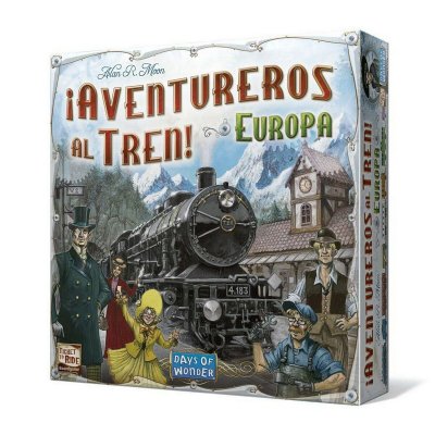 ASMODEE  &iexcl;aventureros Al Tren! Europa Board Game Multicolore