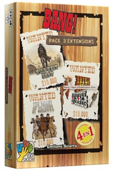 DAVINCI GAMES Asmodee Bang ! Pack D'extensions (ext)