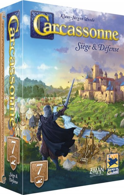 ASMODEE  Carcassonne : Si&egrave;ge Et D&eacute;fense 2025 40 Min Jeu De Soci&eacute;t&eacute;